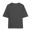 Dark Charcoal - Back - Dumbo Womens-Ladies Vintage Oversized T-Shirt