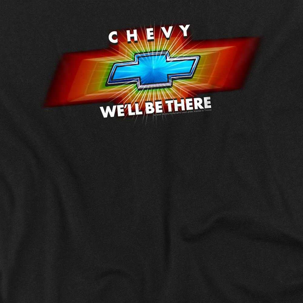 Black - Side - Chevrolet Unisex Adult Chevy Well Be There TV Spot Long-Sleeved T-Shirt
