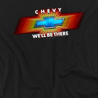 Black - Side - Chevrolet Unisex Adult Chevy Well Be There TV Spot Long-Sleeved T-Shirt