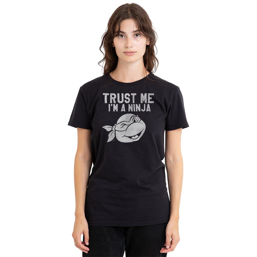Black - Lifestyle - TMNT Womens-Ladies Trust Me I´m A Ninja T-Shirt