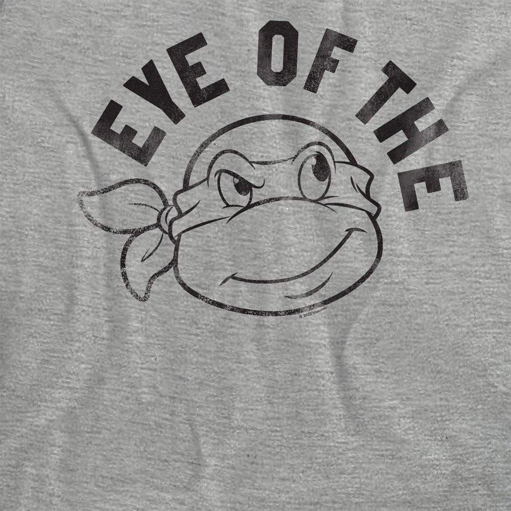 Athletic Heather - Side - TMNT Womens-Ladies Eye Of The Turtle Heather T-Shirt