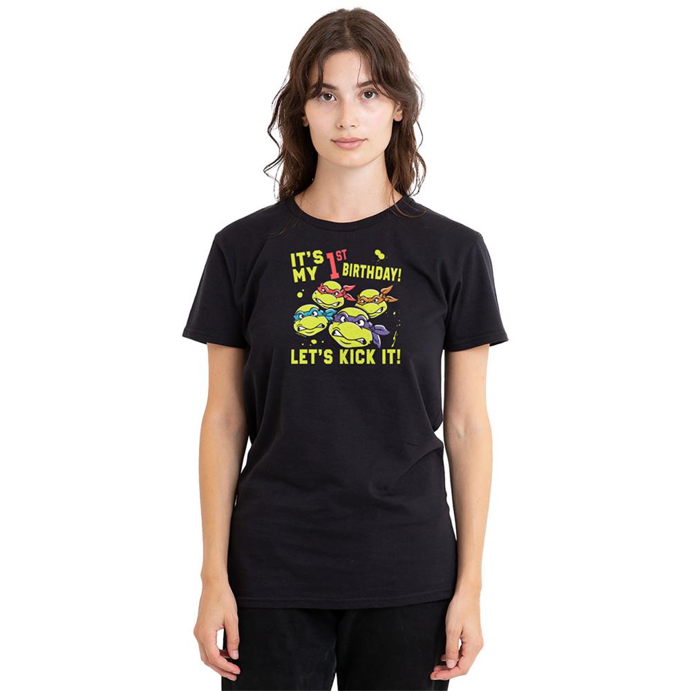 Black - Lifestyle - TMNT Womens-Ladies Outta My Way T-Shirt