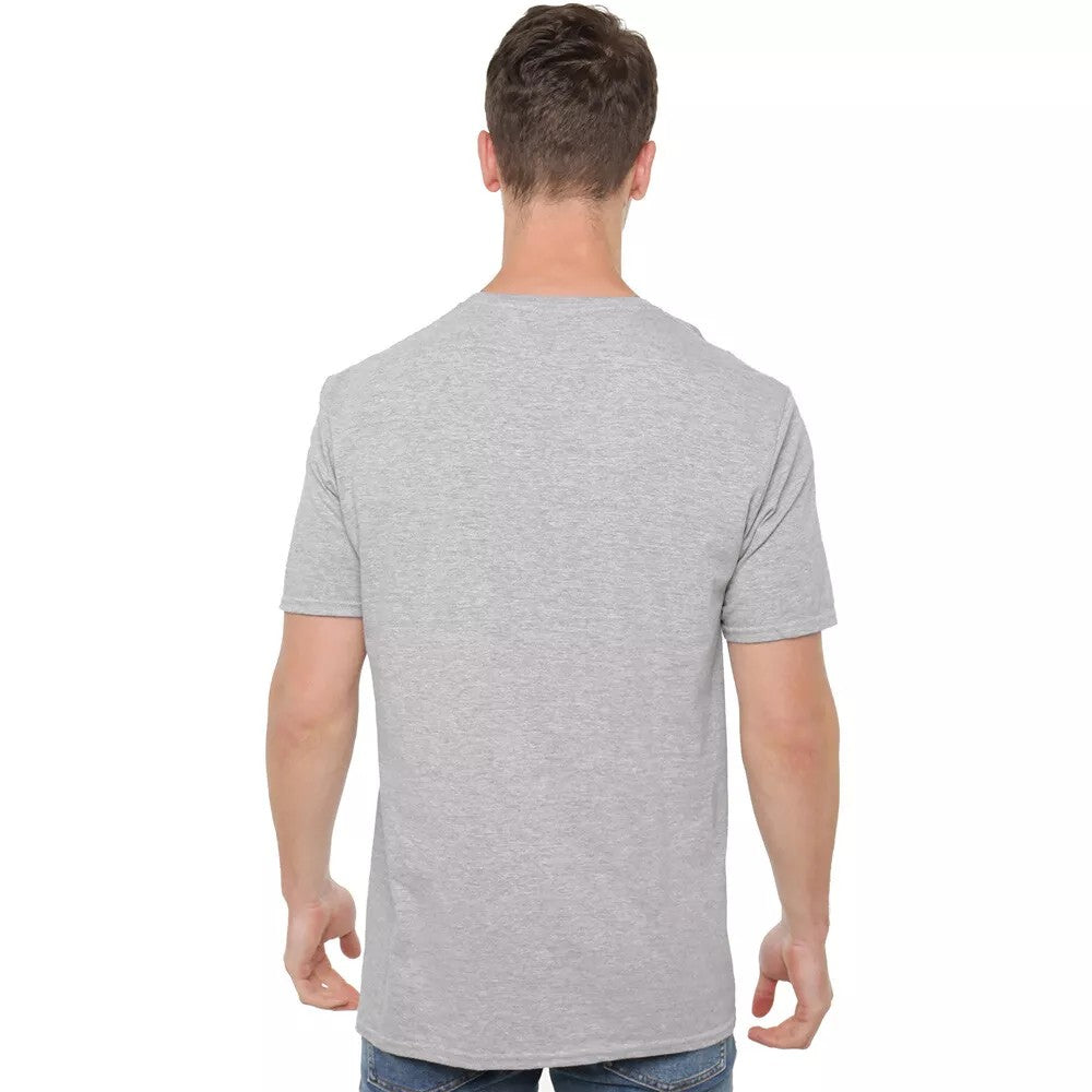 Athletic Heather - Pack Shot - Star Trek Beyond Unisex Adult Enterprise Patch Back Print Heather T-Shirt