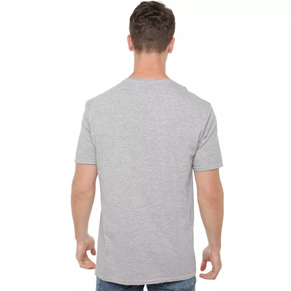 Athletic Heather - Pack Shot - Star Trek Beyond Unisex Adult Enterprise Patch Back Print T-Shirt