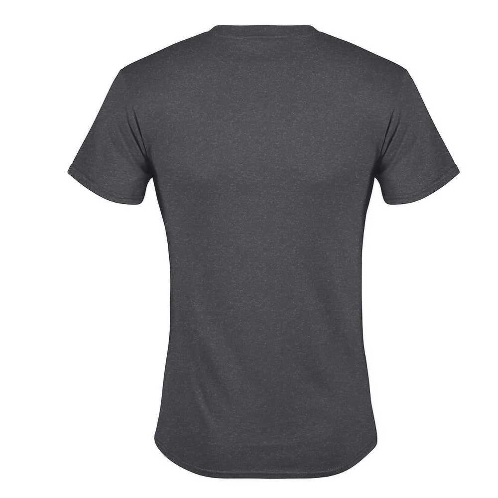 Charcoal - Back - Star Trek Unisex Adult Many Moods of Spock Heather T-Shirt