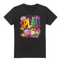 Black - Front - Dubble Bubble Unisex Adult Splat Gum T-Shirt