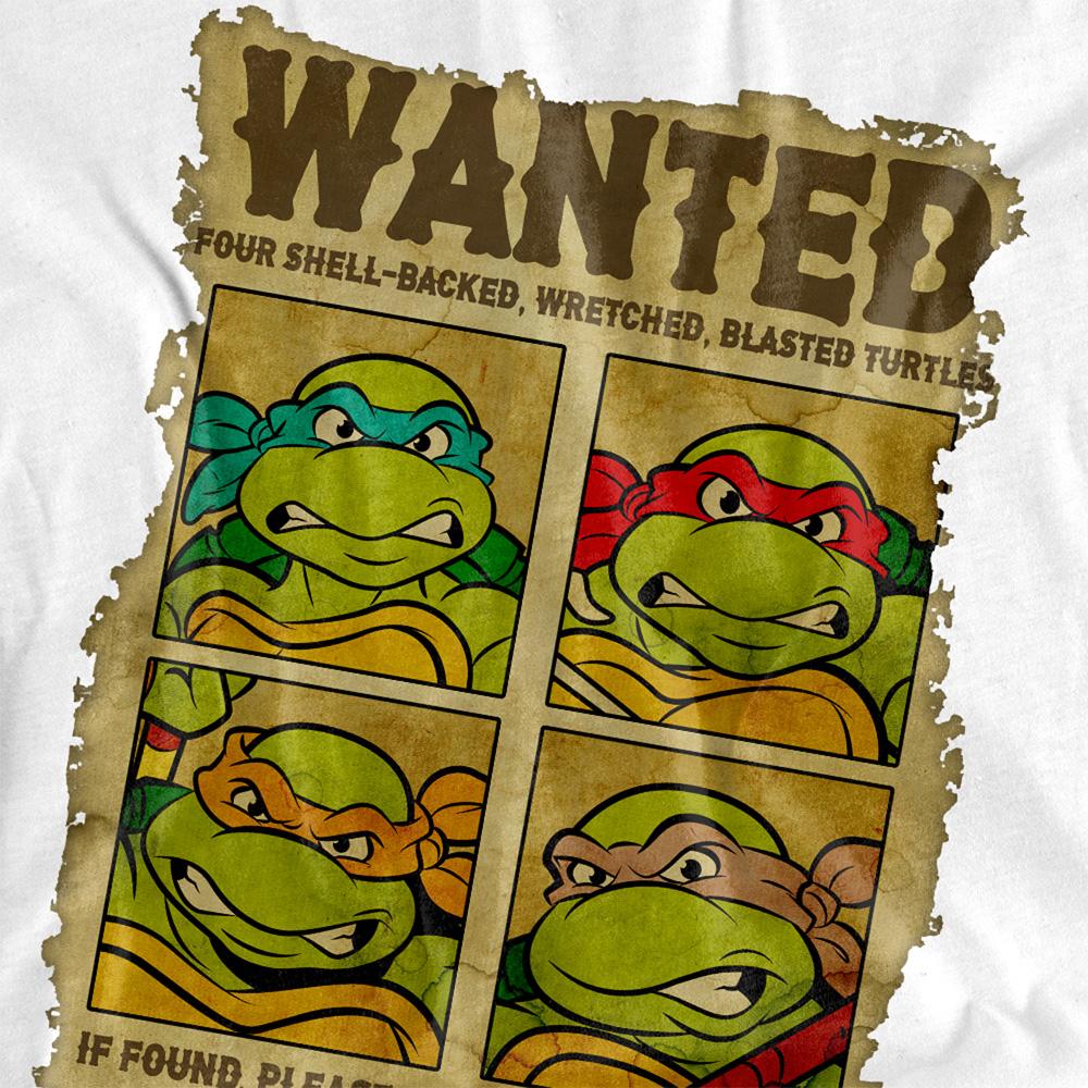 White - Side - Teenage Mutant Ninja Turtles Womens-Ladies Most Wanted Shredder T-Shirt