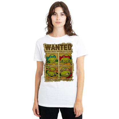 White - Lifestyle - Teenage Mutant Ninja Turtles Womens-Ladies Most Wanted Shredder T-Shirt