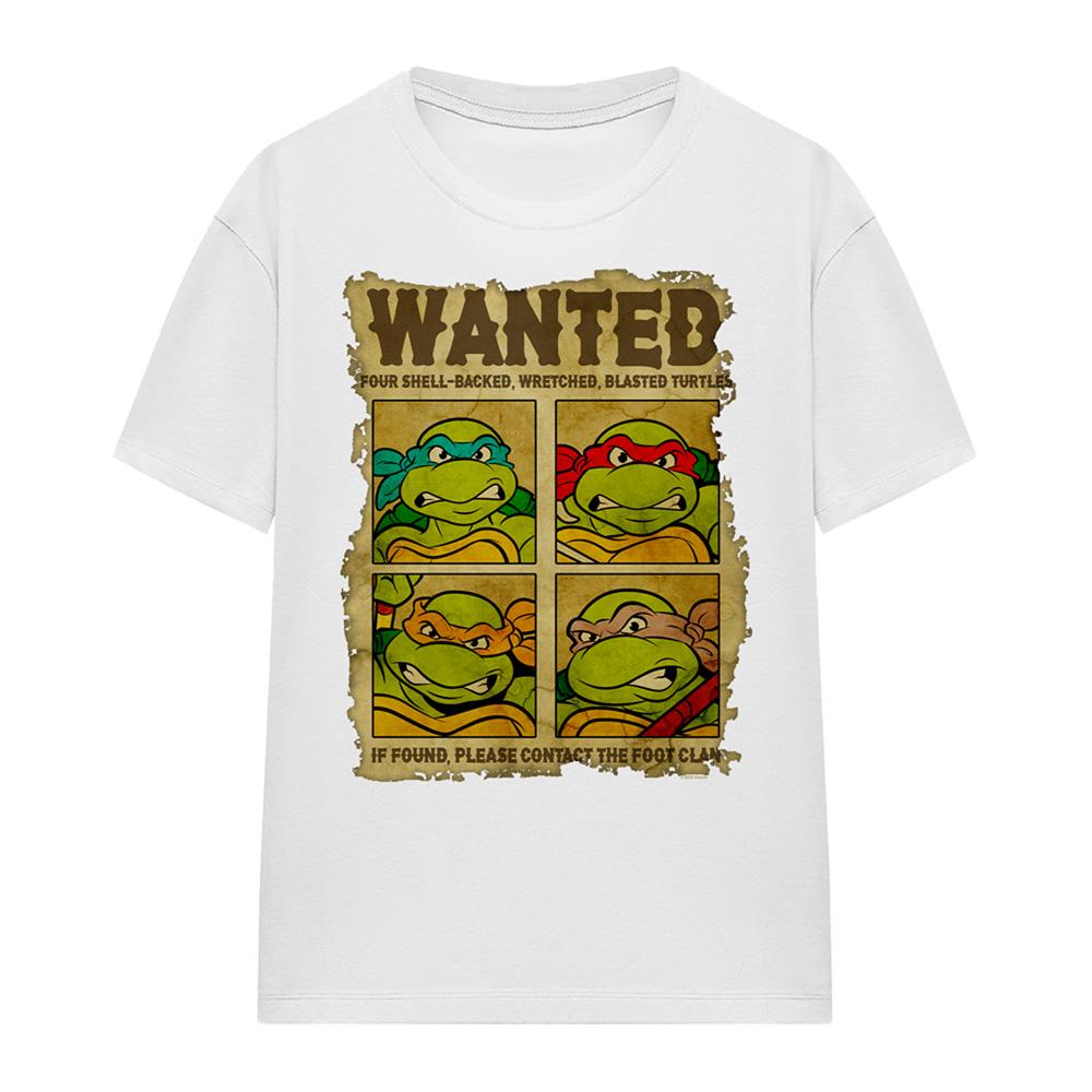 White - Front - Teenage Mutant Ninja Turtles Womens-Ladies Most Wanted Shredder T-Shirt