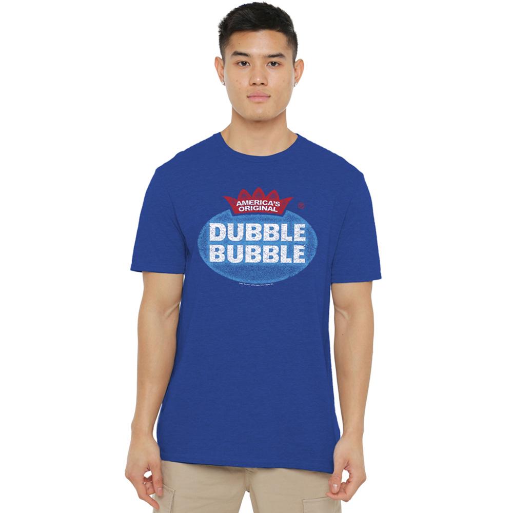 Royal Blue - Lifestyle - Dubble Bubble Unisex Adult Vintage Logo T-Shirt