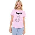 Light Pink - Side - Bambi Womens-Ladies Colour Me In T-Shirt