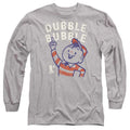 Athletic - Front - Dubble Bubble Unisex Adult Finger Pointing Heather Long-Sleeved T-Shirt