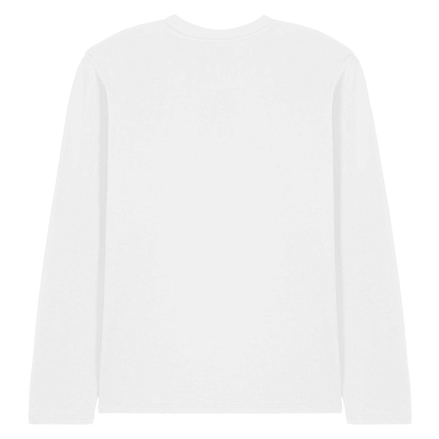 White - Back - Dubble Bubble Unisex Adult Bigger Long-Sleeved T-Shirt