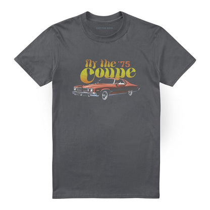 Charcoal - Front - Pontiac Unisex Adult Fly The Coupe T-Shirt