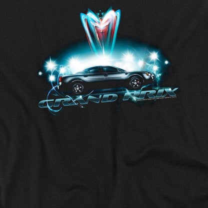 Black - Side - Pontiac Unisex Adult Grand Prix Long-Sleeved T-Shirt