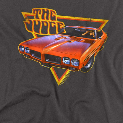 Charcoal - Side - Pontiac Unisex Adult Judged Long-Sleeved T-Shirt