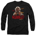 Black - Front - Labyrinth Unisex Adult Hoggle Long-Sleeved T-Shirt