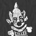 Charcoal - Side - Killer Klowns From Outer Space Unisex Adult Kreepy Heather T-Shirt