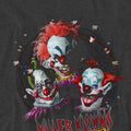 Charcoal - Side - Killer Klowns From Outer Space Unisex Adult Killer Klowns Heather T-Shirt
