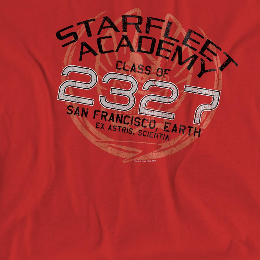 Red - Side - Star Trek: Picard Womens-Ladies Graduation T-Shirt
