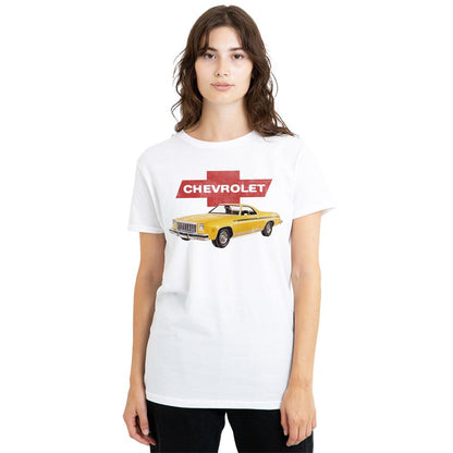 White - Lifestyle - Chevrolet Womens-Ladies El Camino T-Shirt