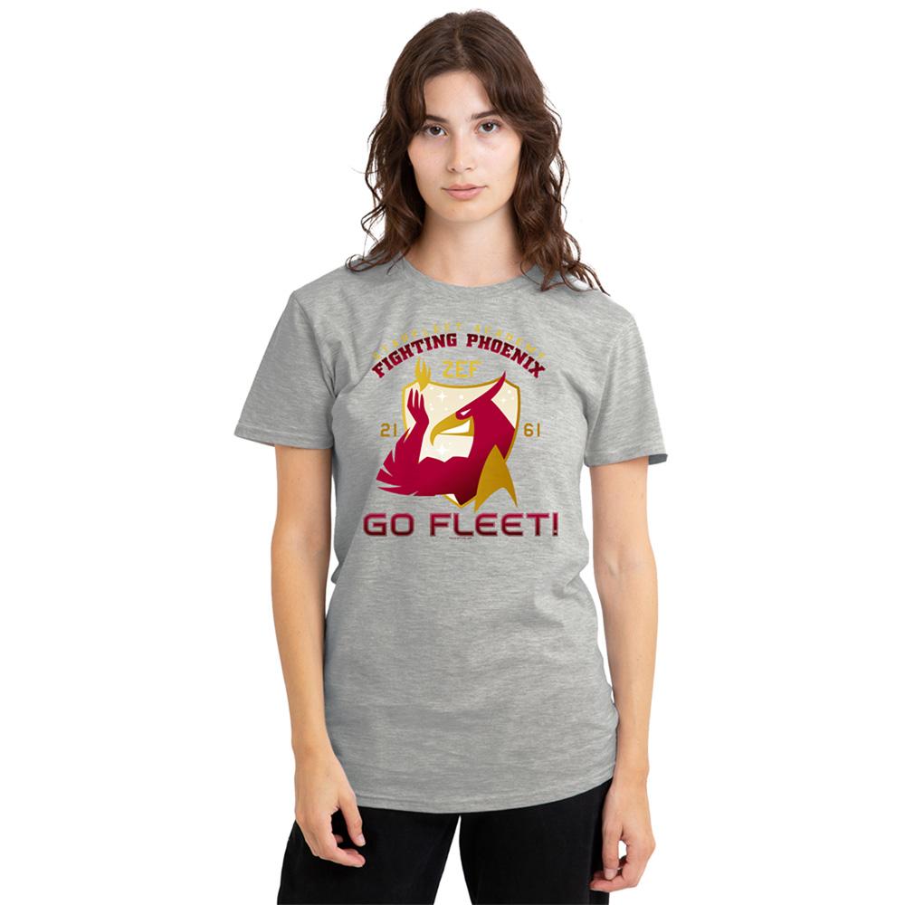 Athletic - Lifestyle - Star Trek Womens-Ladies Fighting Phoenix Heather T-Shirt