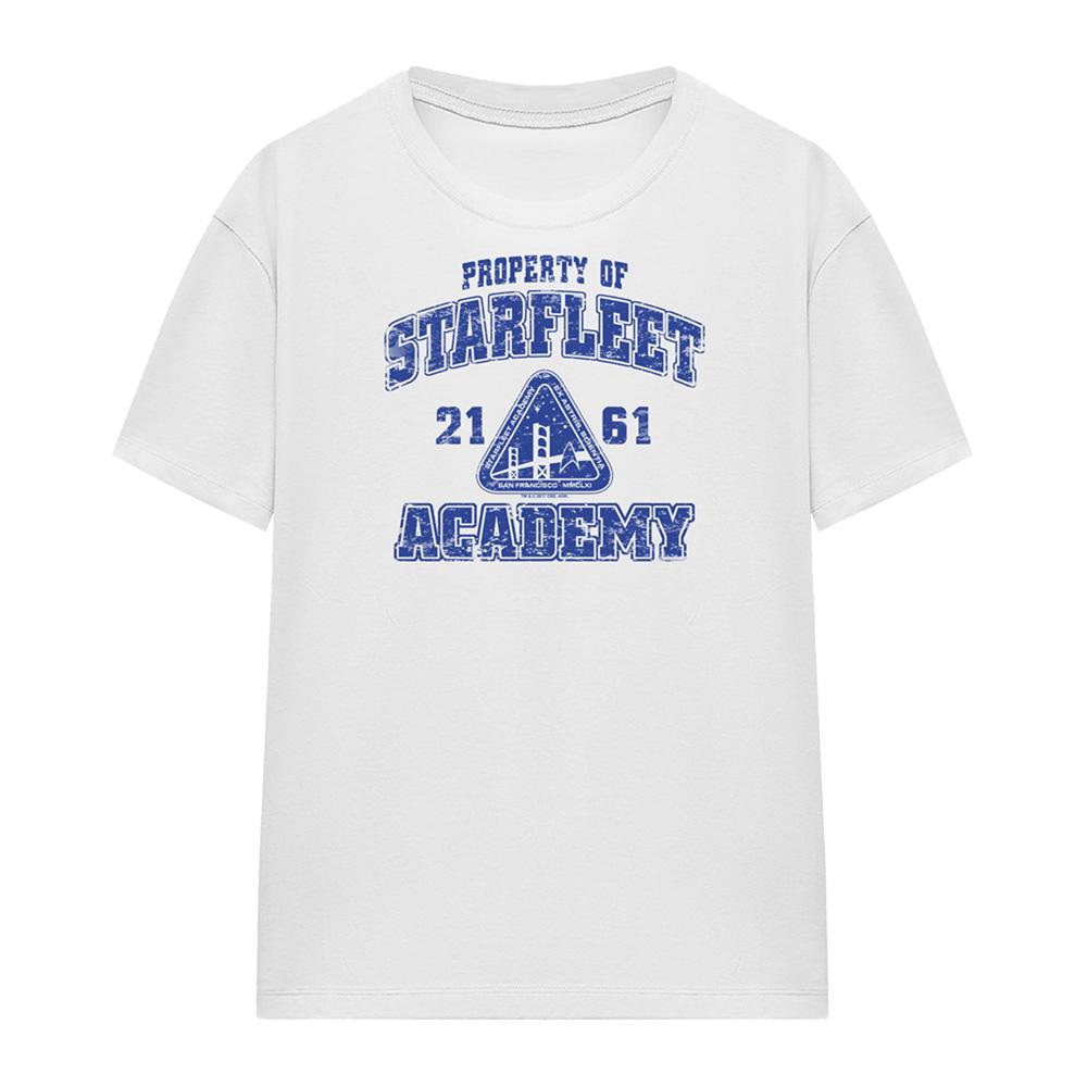 White - Front - Star Trek Womens-Ladies Old School T-Shirt
