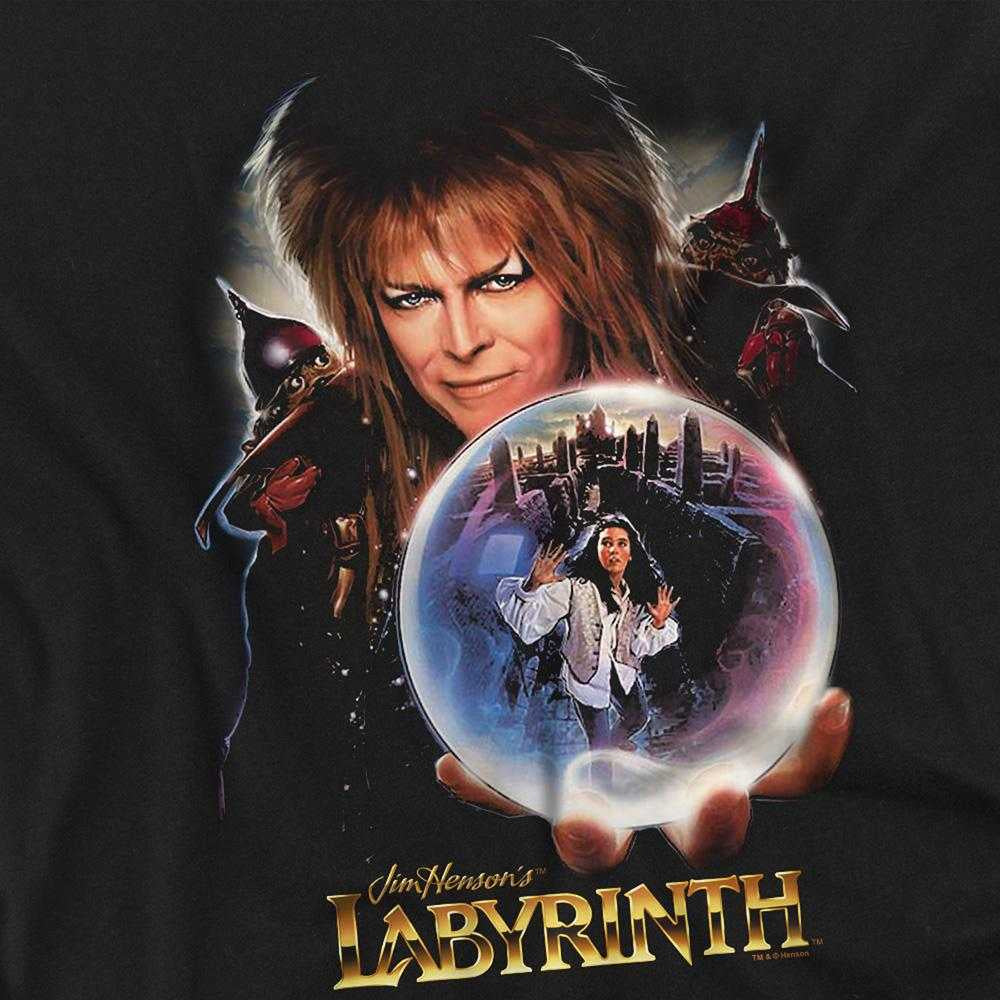Black - Side - Labyrinth Unisex Adult I Have A Gift Long-Sleeved T-Shirt