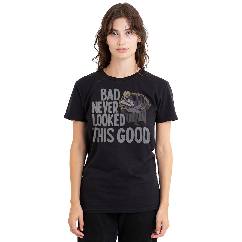 Black - Lifestyle - Labyrinth Womens-Ladies Bad Never Looked This Good T-Shirt
