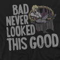 Black - Side - Labyrinth Unisex Adult Bad Never Looked This Good T-Shirt