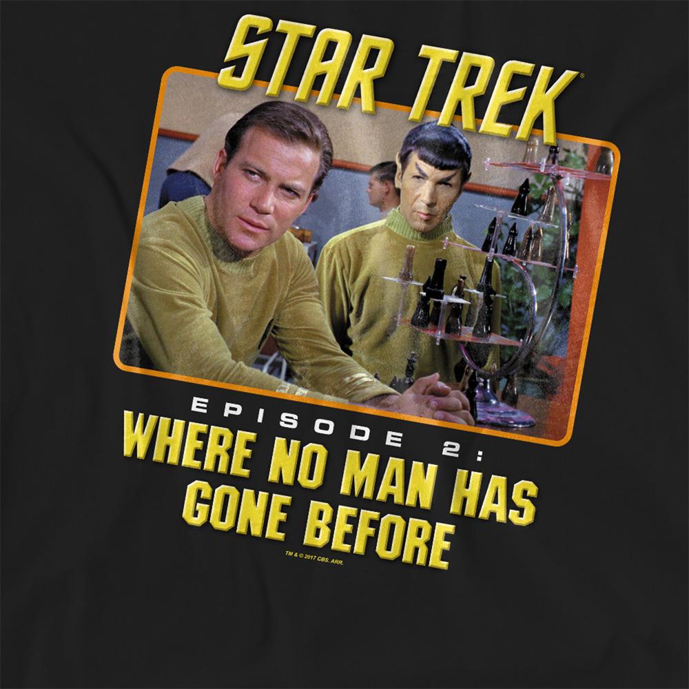 Black - Side - Star Trek Womens-Ladies Episode 2 T-Shirt