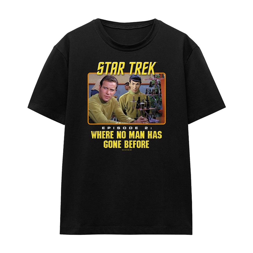 Black - Front - Star Trek Womens-Ladies Episode 2 T-Shirt