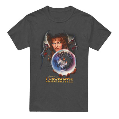 Charcoal - Front - Labyrinth Unisex Adult I Have A Gift Heather T-Shirt