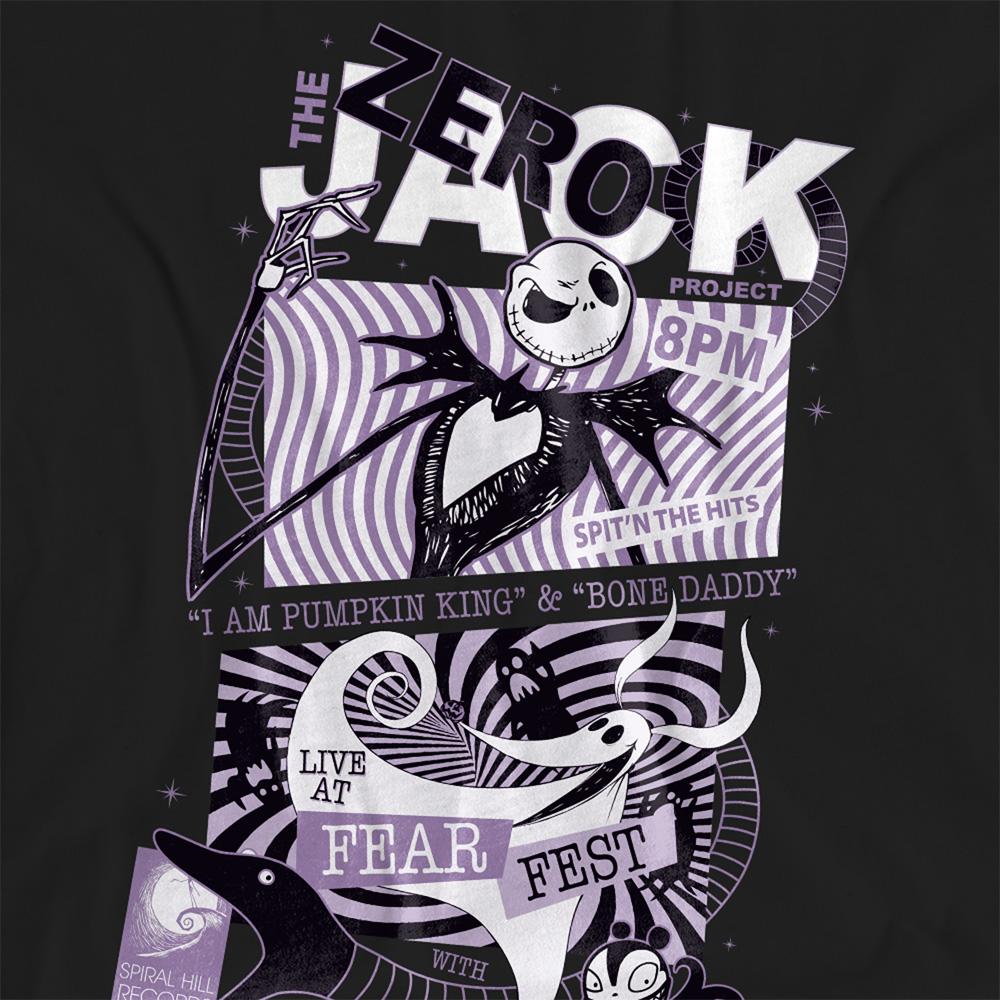 Black - Side - The Nightmare Before Christmas Womens-Ladies Fear Fest T-Shirt