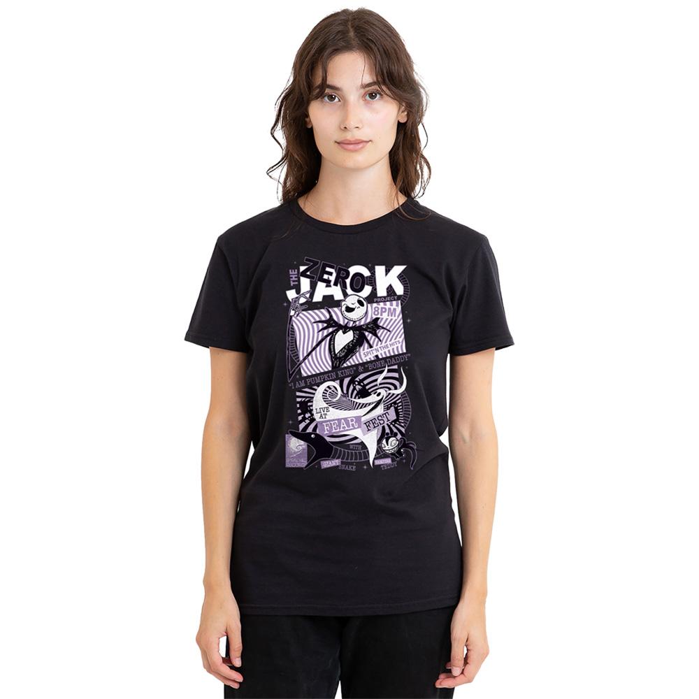 Black - Lifestyle - The Nightmare Before Christmas Womens-Ladies Fear Fest T-Shirt