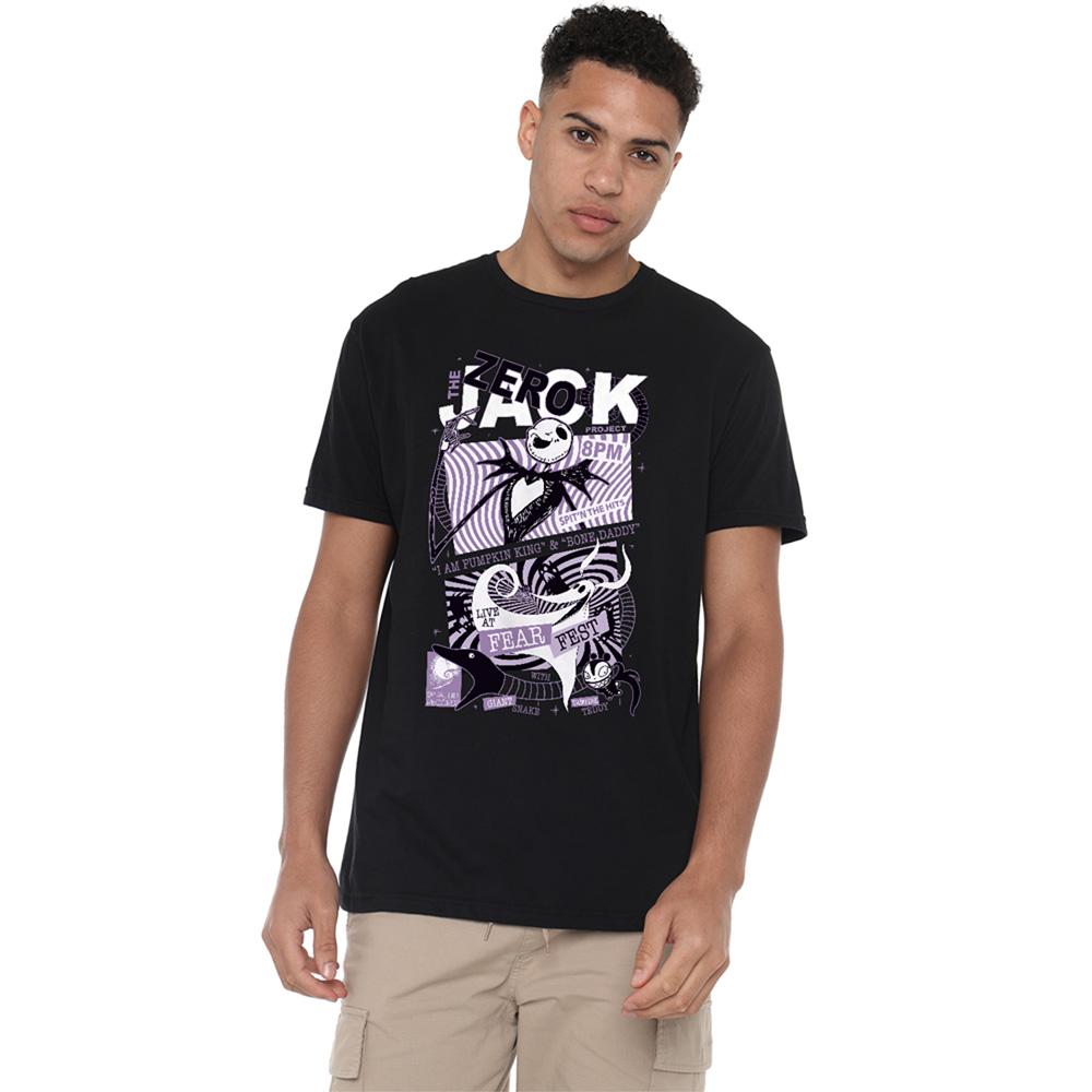 Black - Lifestyle - The Nightmare Before Christmas Unisex Adult Fear Fest T-Shirt