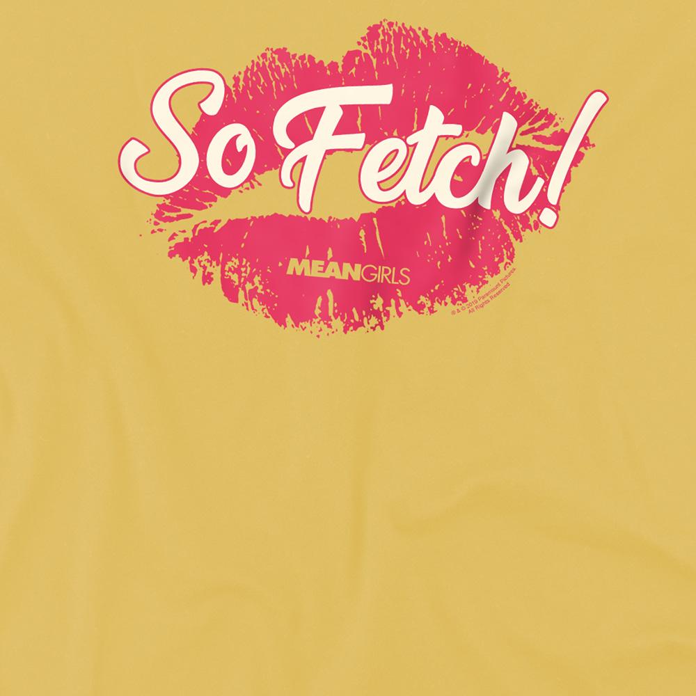 Banana Yellow - Side - Mean Girls Unisex Adult So Fetch T-Shirt