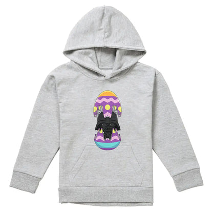 Athletic Heather - Front - Star Wars Childrens-Kids Bad Egg Heather Hoodie