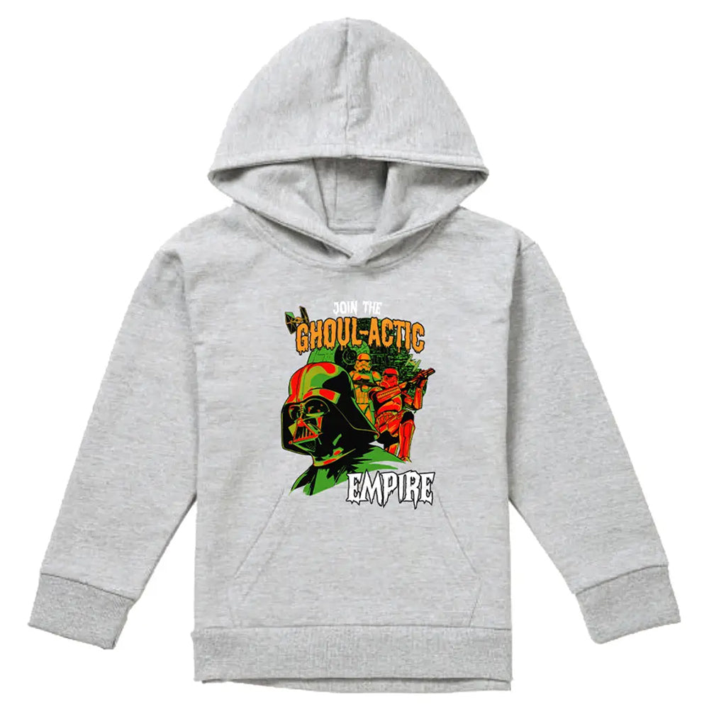 Athletic - Front - Star Wars Childrens-Kids Join The Ghoulactic Empire Heather Hoodie