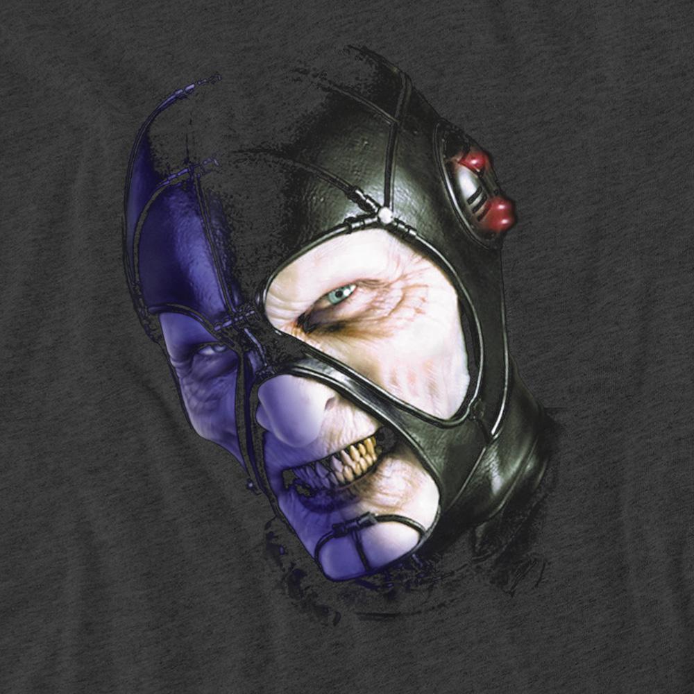 Charcoal - Side - Farscape Unisex Adult Keep Smiling Scorpius Heather T-Shirt