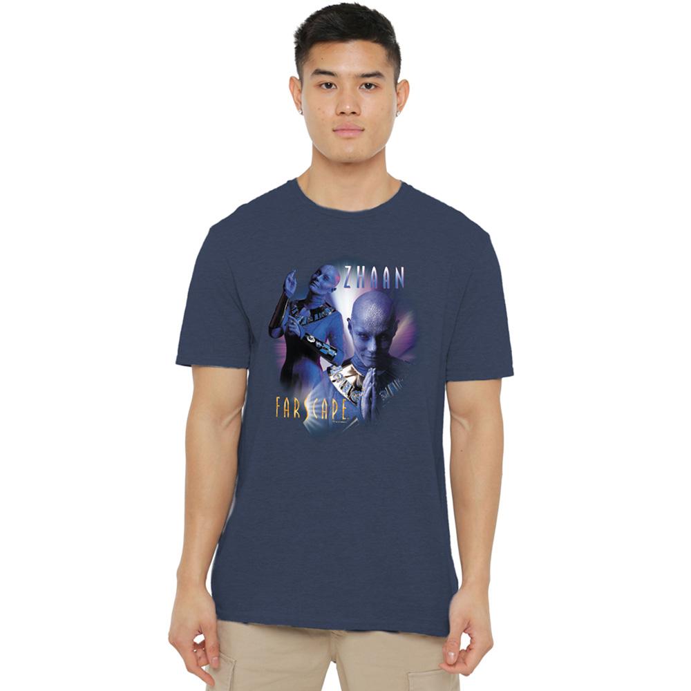 Navy - Lifestyle - Farscape Unisex Adult Zhaan Heather T-Shirt