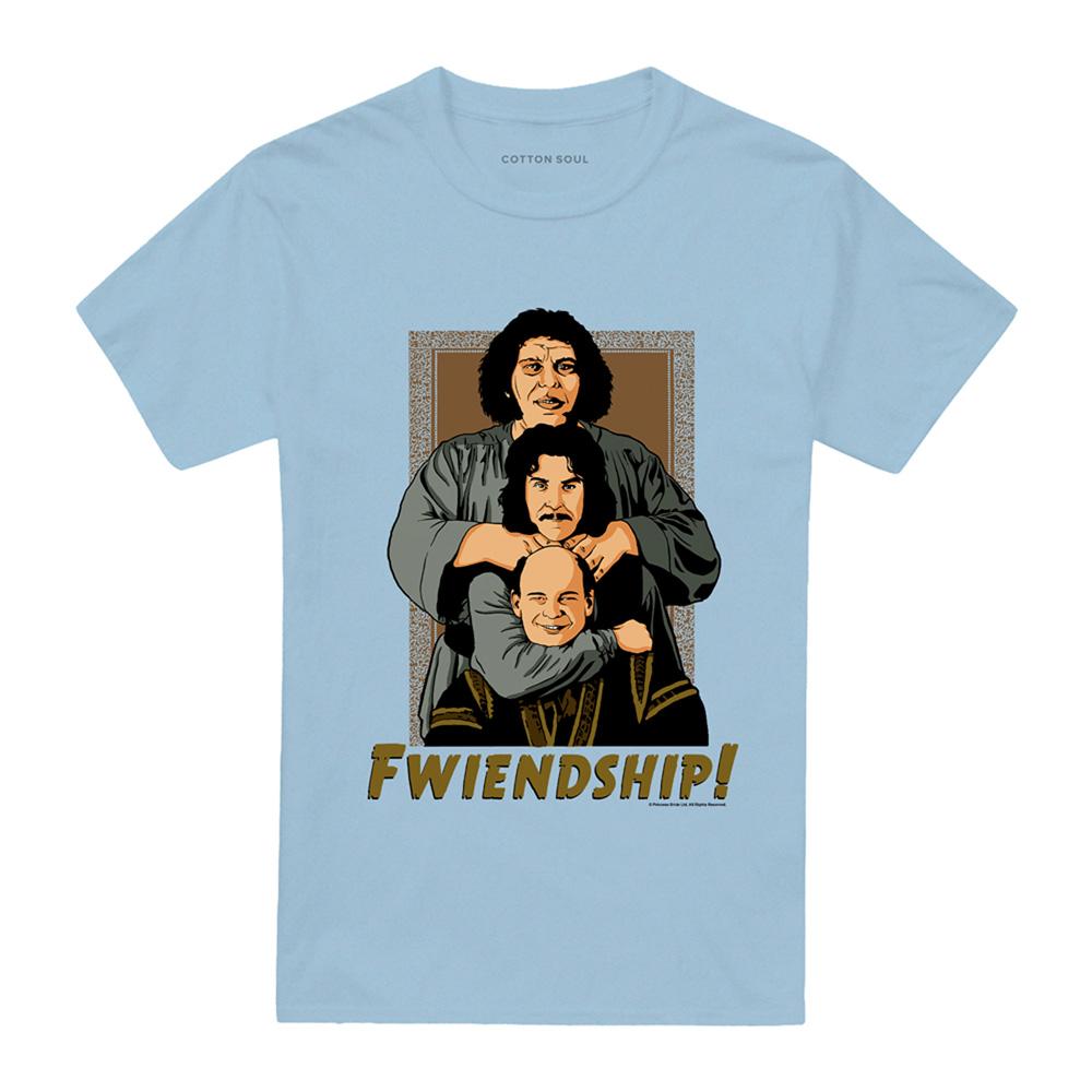 Light Blue - Front - The Princess Bride Unisex Adult Friendship T-Shirt