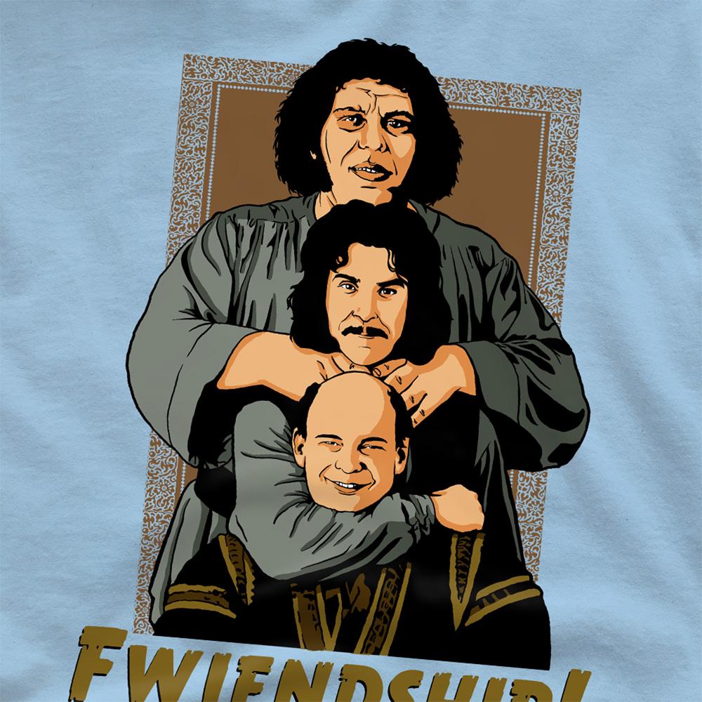 Light Blue - Side - The Princess Bride Unisex Adult Friendship T-Shirt