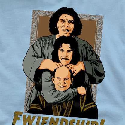 Light Blue - Side - The Princess Bride Unisex Adult Friendship T-Shirt