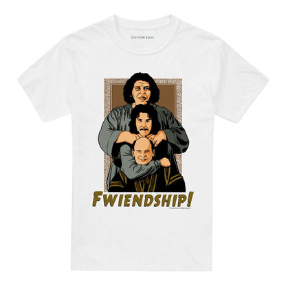 White - Front - The Princess Bride Unisex Adult Friendship T-Shirt