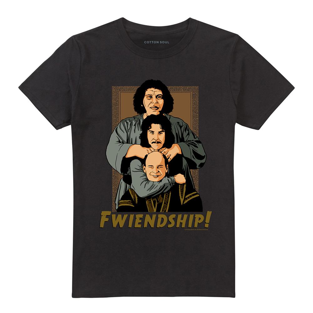 Black - Front - The Princess Bride Unisex Adult Friendship T-Shirt