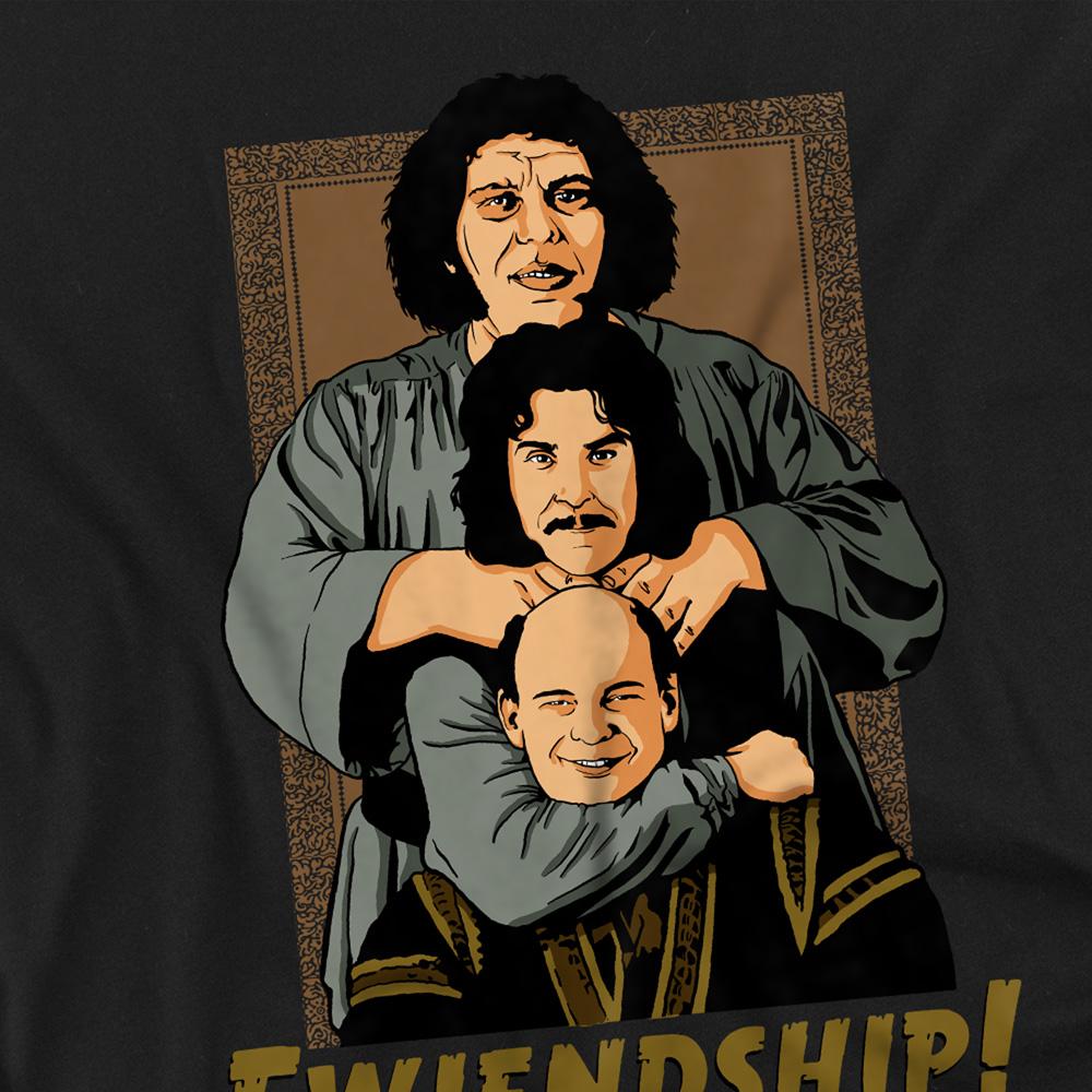 Black - Side - The Princess Bride Unisex Adult Friendship T-Shirt