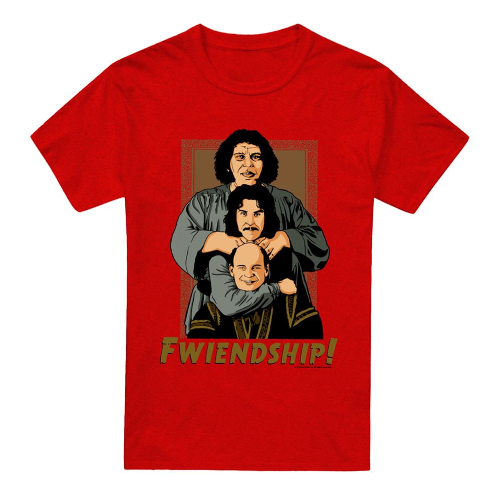 Red - Front - The Princess Bride Unisex Adult Friendship T-Shirt