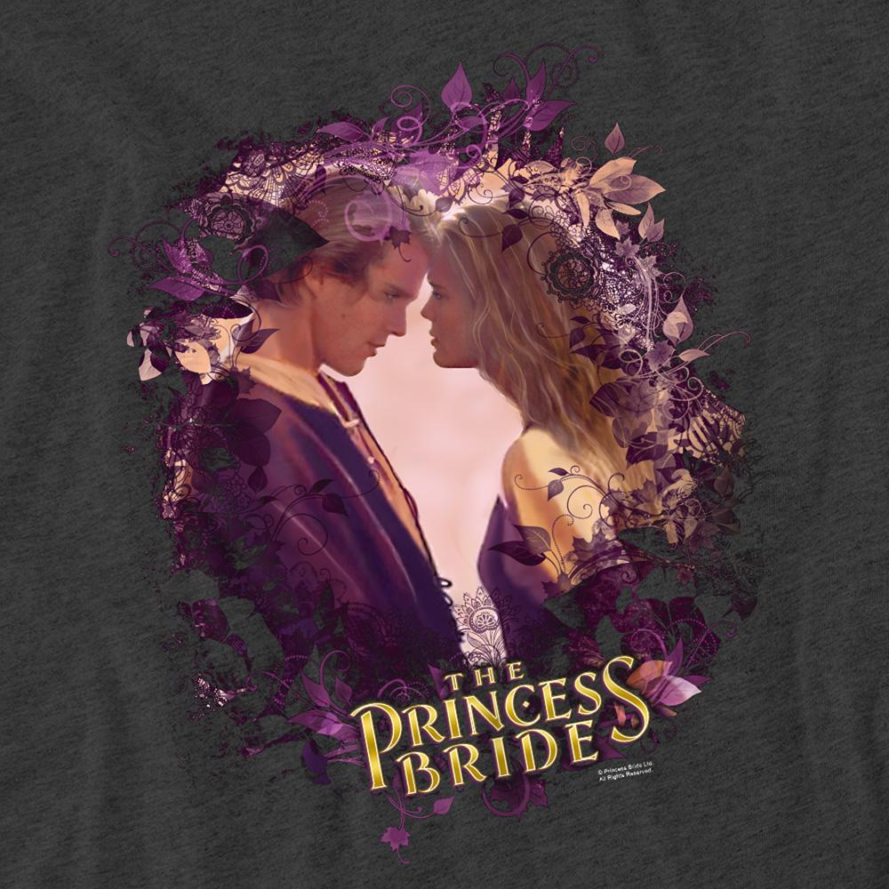 Charcoal - Side - The Princess Bride Unisex Adult Young Love Heather T-Shirt
