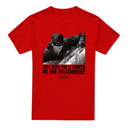 Red - Front - The Princess Bride Unisex Adult Damper Heather T-Shirt